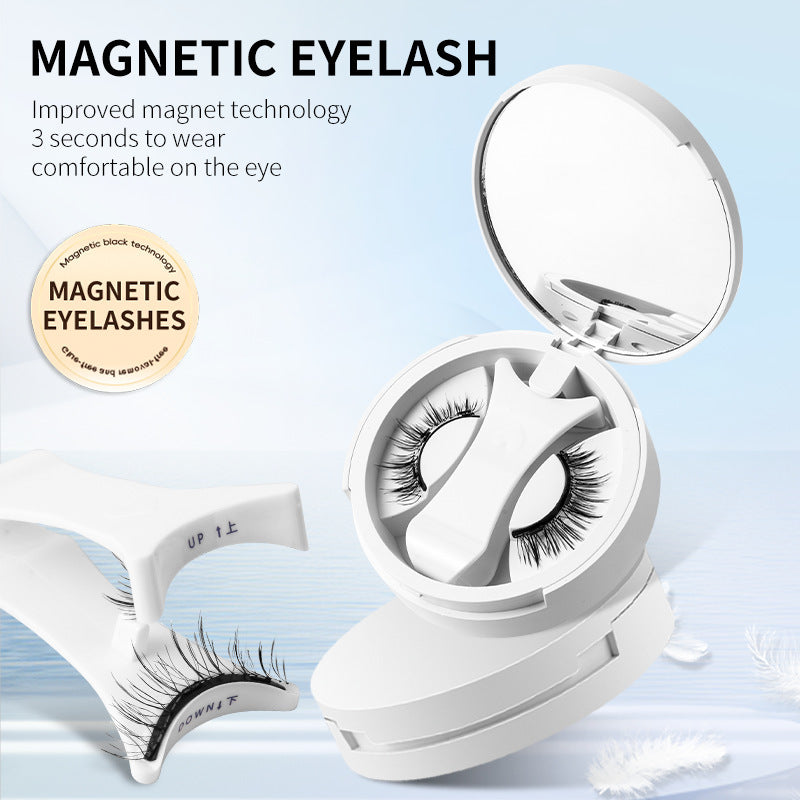 Magnetic False Eyelashes Kit: Glue-Free, Natural Look & Applicator - Killer Products