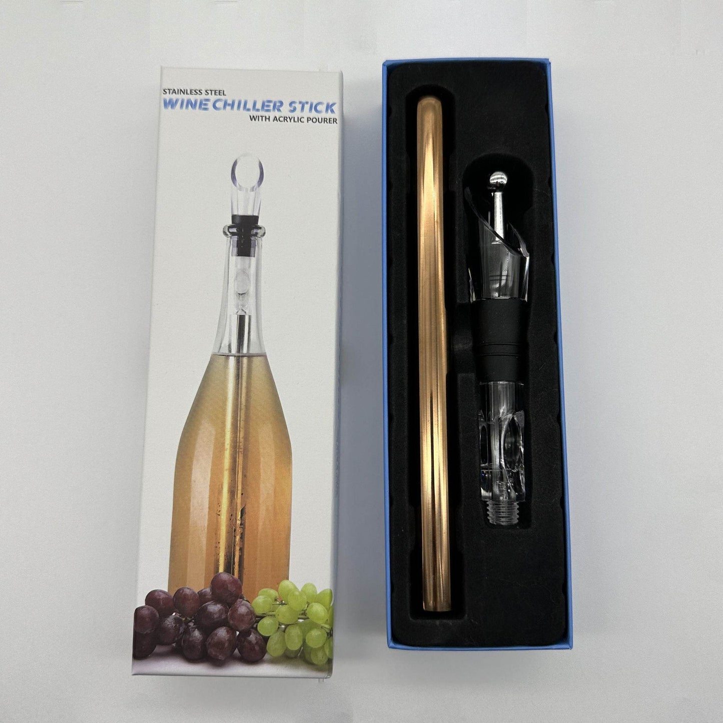 Chill Wine Instantly: Stainless Steel Leakproof Wine Chilling Rod - Killer Products