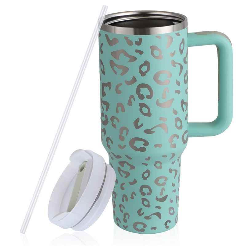 40oz Portable Stainless Steel Water Bottle Mug With Handle - Killer Products