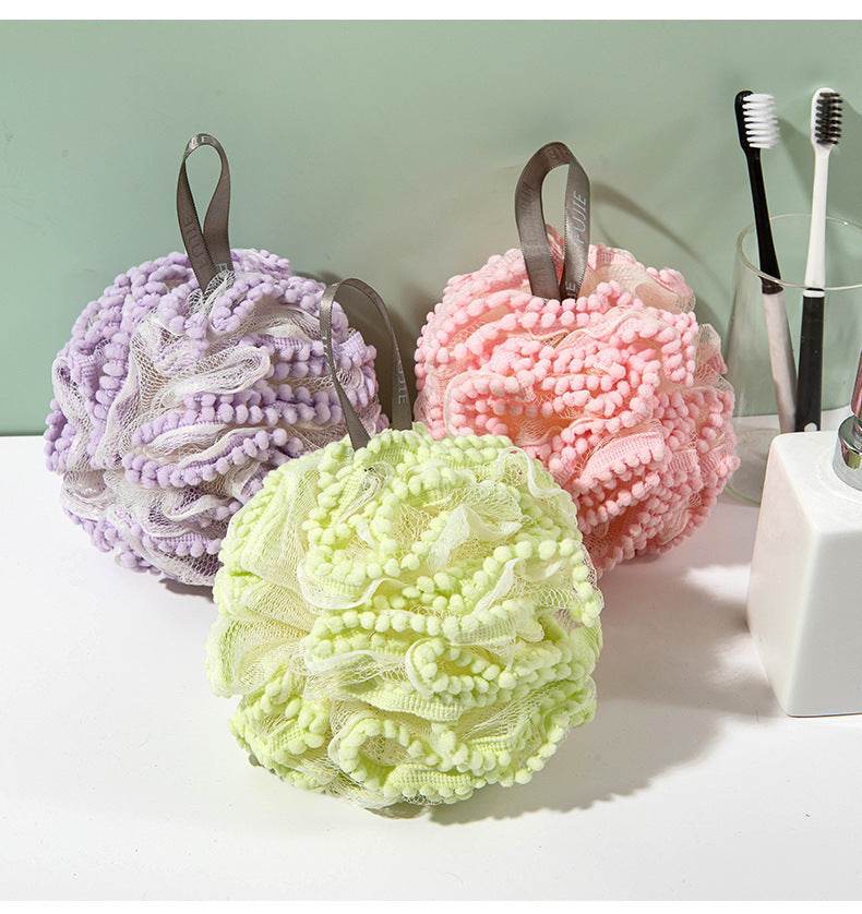 Luxurious Bath Pearl Loofah: High-end Foaming Durable Shower Ball - Killer Products
