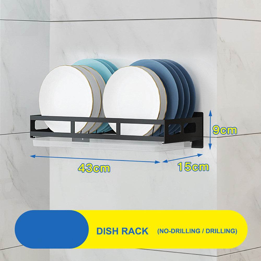 Modern Stainless Steel Kitchen Wall Shelf - Sleek Space Saver - Killer Products