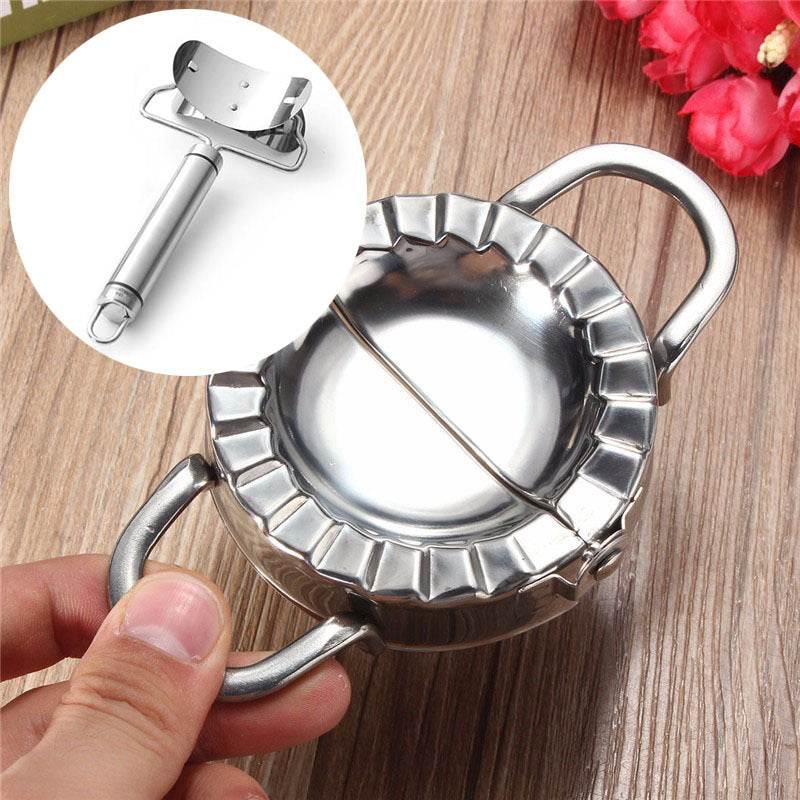 Effortless Dumpling Making with Stainless Steel Dumpling Mould - Killer Products
