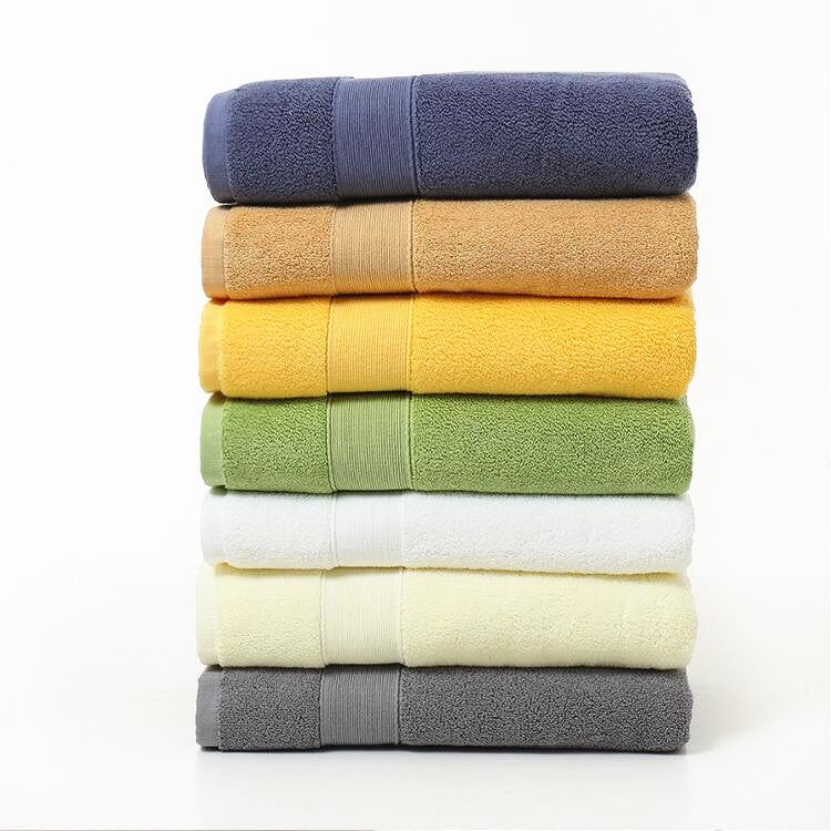 Luxurious Cotton Thickened Plain Colored Bath Towel: Ultimate Comfort - Killer Products