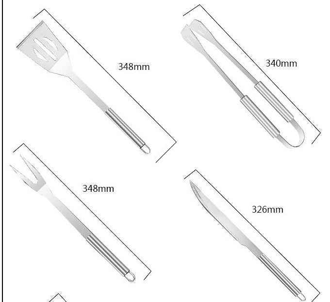 Premium BBQ Barbecue Tools Outdoor Baking Utensils Set - Killer Products