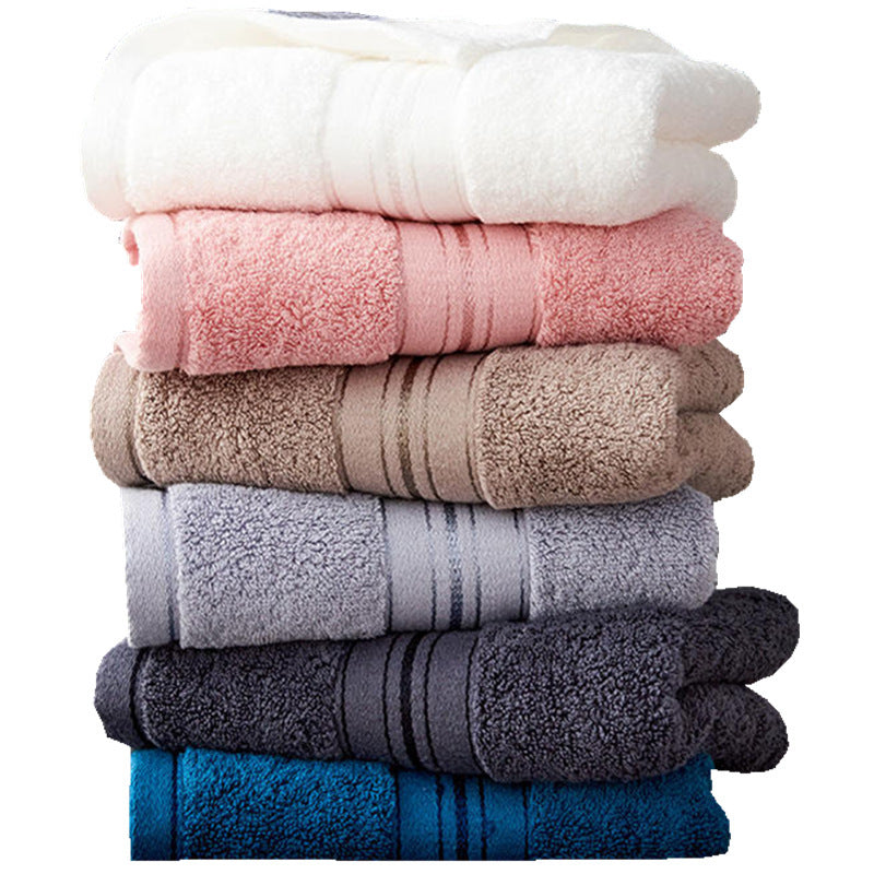 Luxury Pure Color Thick Cotton Bath Towel Set Collection - Killer Products