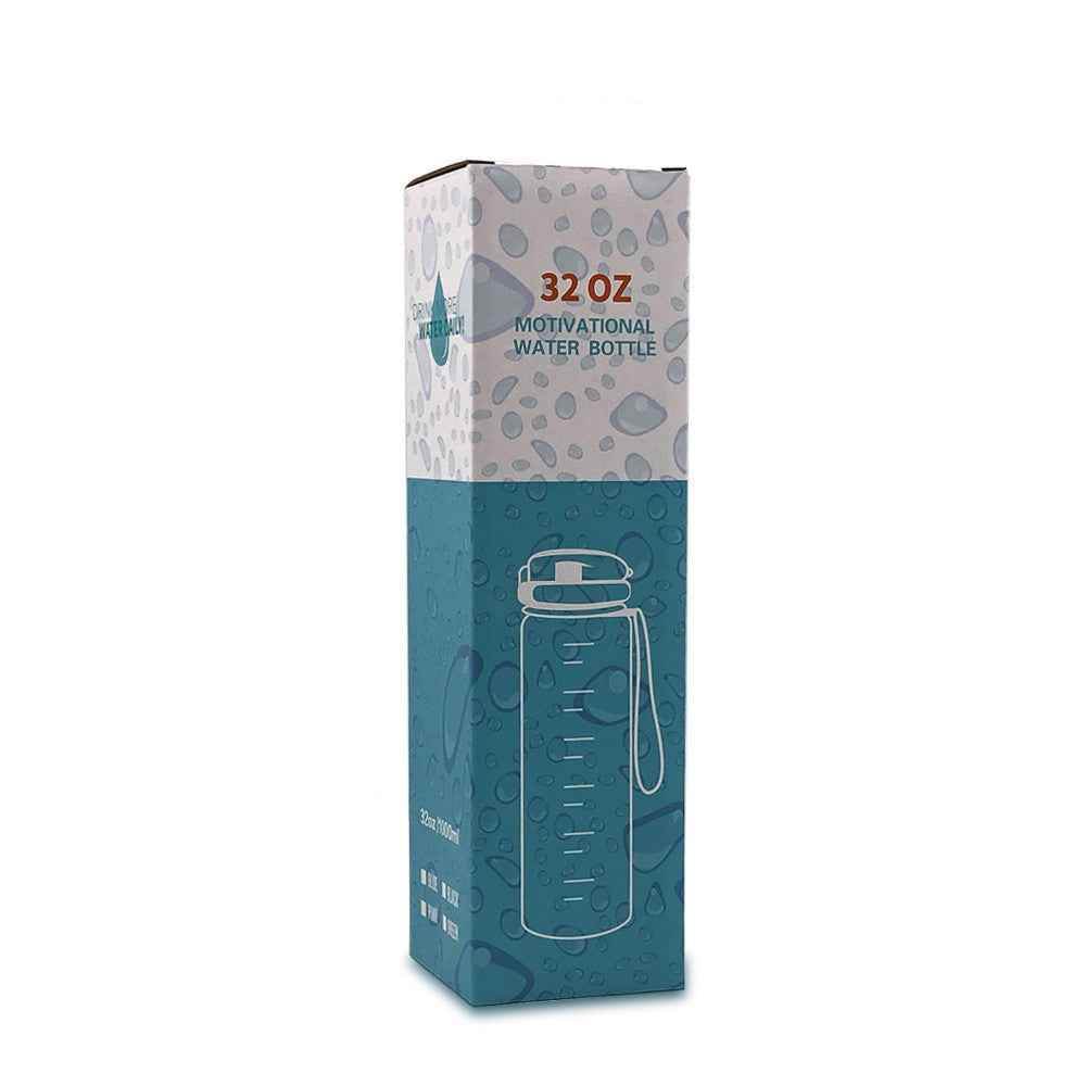 1L Tritan Time Marker Water Bottle - Leakproof Sports Fitness - Killer Products