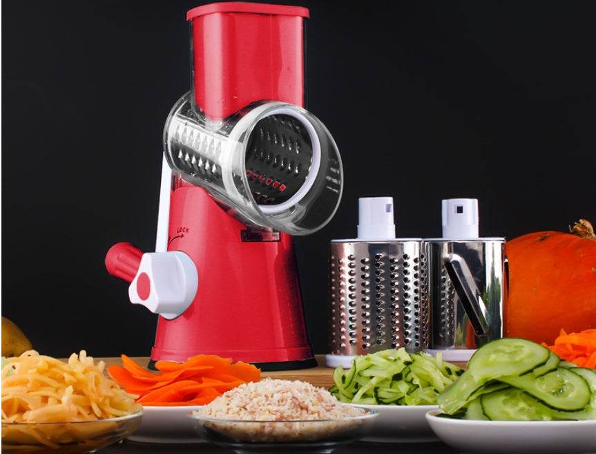 Vegetable Cutter Round Mandoline Slicer for Potato, Carrot, Cheese - Killer Products