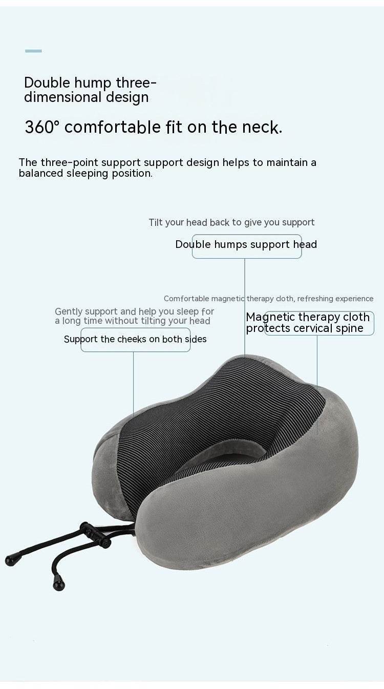 U-Shape Pillow Travel Pillow: Memory Foam Neck Relaxation Marvel - Killer Products