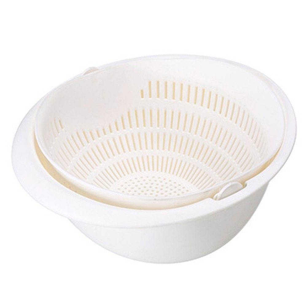 Portable Detachable Double-Layer Drain Basket for Fruit and Veggies - Killer Products