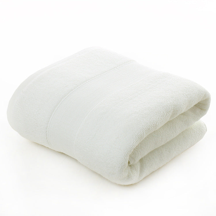 Luxurious Cotton Thickened Plain Colored Bath Towel: Ultimate Comfort - Killer Products