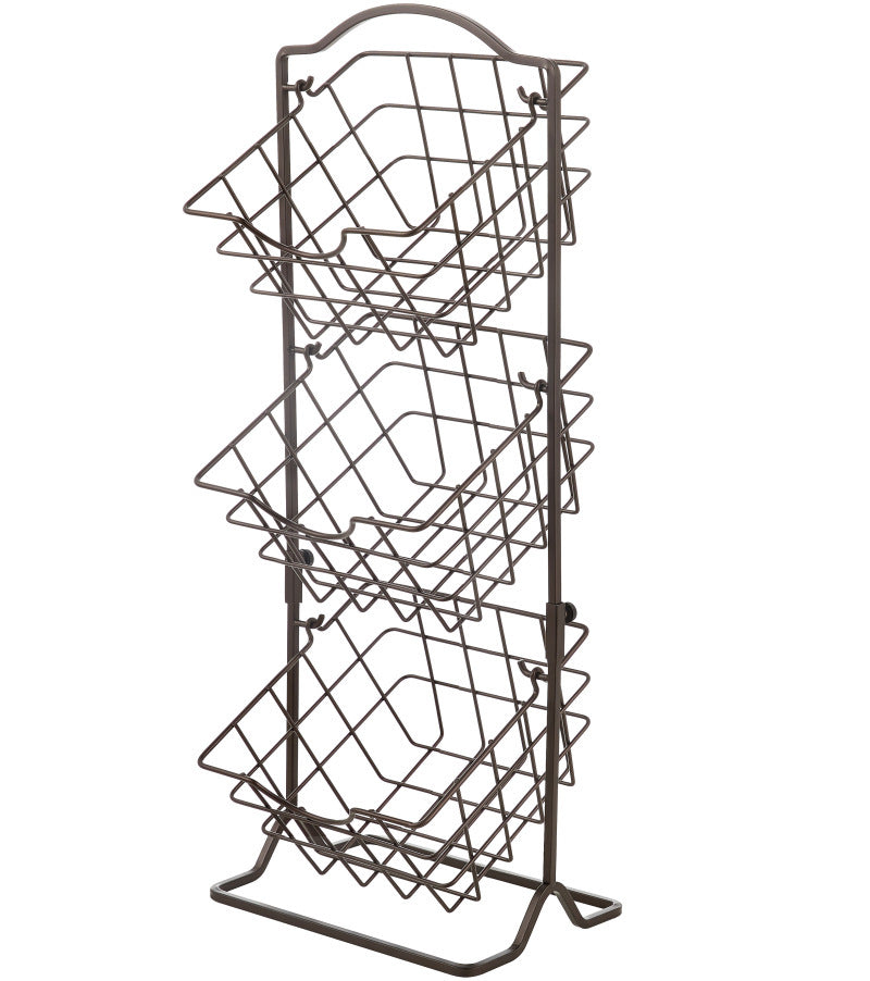 Simple Multi-layer Iron Shaken Storage Shelf for Vegetables - Killer Products