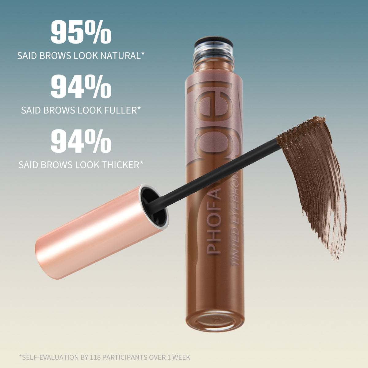 PHOFAY Tinted Eyebrow Gel: Waterproof, Long-Lasting Perfect Brows - Killer Products