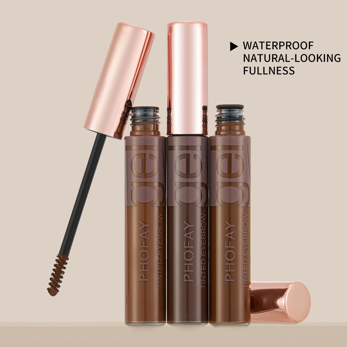 PHOFAY Tinted Eyebrow Gel: Waterproof, Long-Lasting Perfect Brows - Killer Products