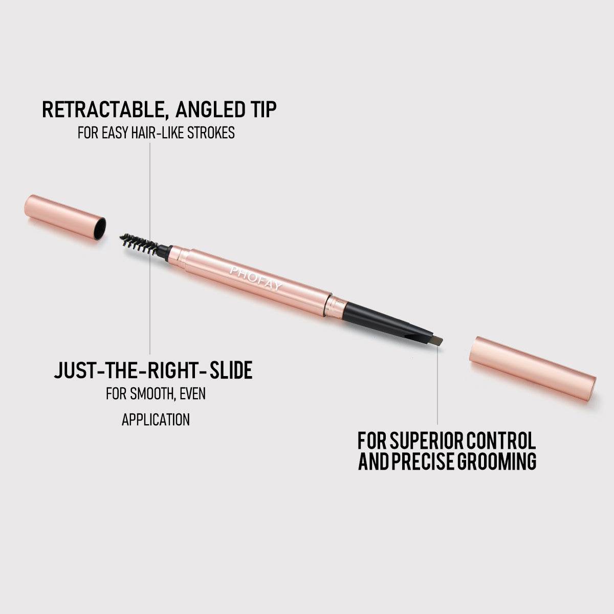 PHOFAY Eyebrow Pencil: Effortless Waterproof Precision for Perfect Brows - Killer Products