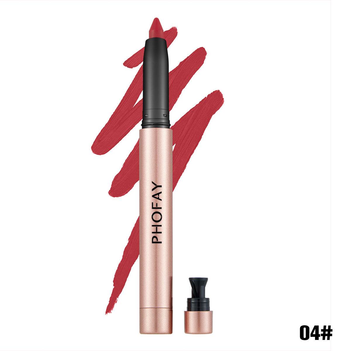 PHOFAY Matte Lip Liner Lipstick Pen: Silky, Effortless Elegance - Killer Products
