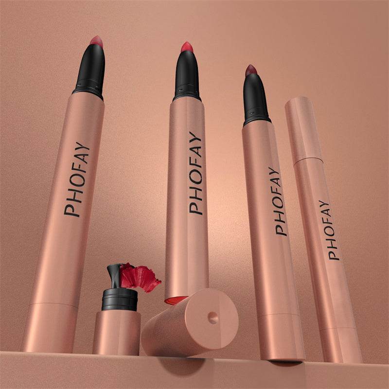 PHOFAY Matte Lip Liner Lipstick Pen: Silky, Effortless Elegance - Killer Products