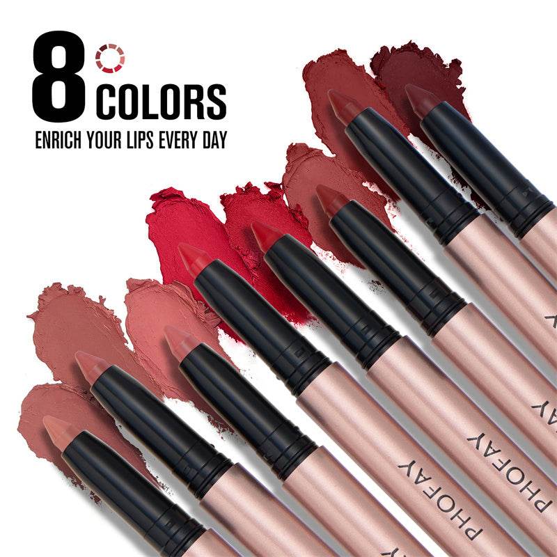 PHOFAY Matte Lip Liner Lipstick Pen: Silky, Effortless Elegance - Killer Products