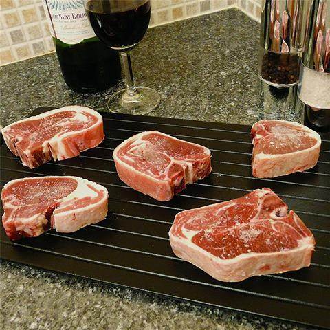 Fast Defrosting Tray Thaw Kitchen Quick Aluminum Thaw Magic - Killer Products
