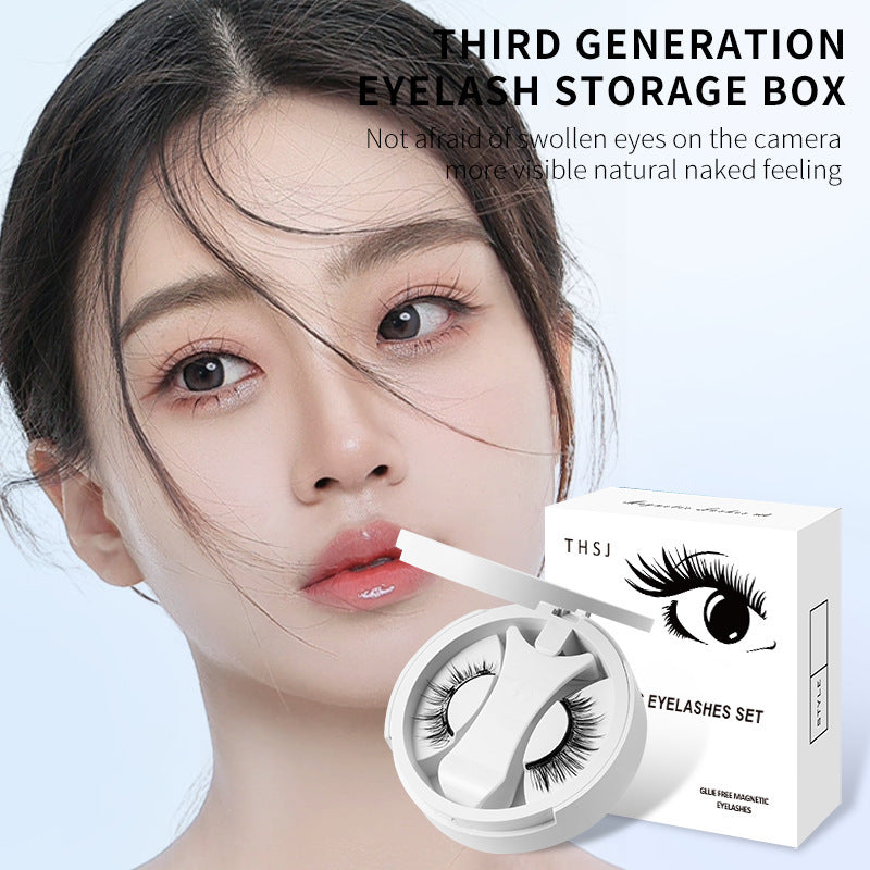 Magnetic False Eyelashes Kit: Glue-Free, Natural Look & Applicator - Killer Products