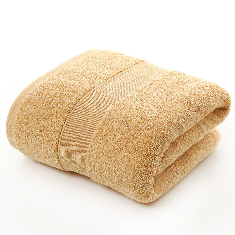 Luxurious Cotton Thickened Plain Colored Bath Towel: Ultimate Comfort - Killer Products