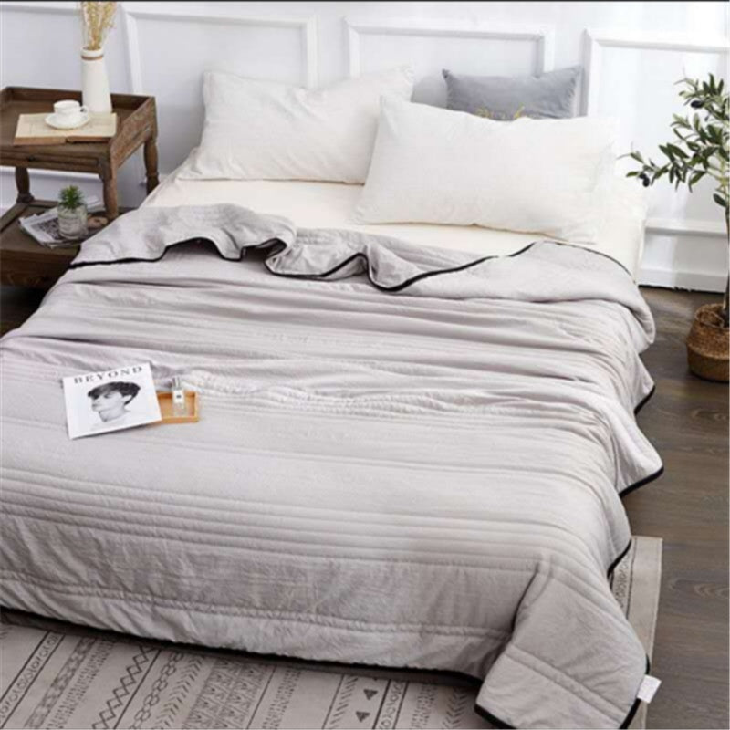 Pure Color Cooling Blanket: Compressible Summer Quilt Comfort - Killer Products