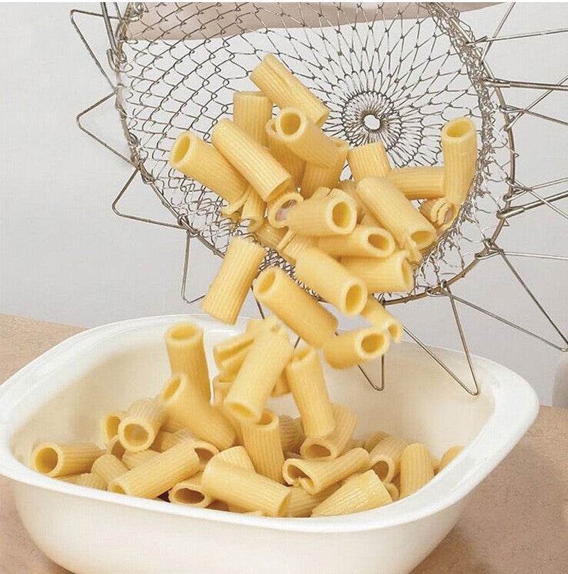 Stainless Steel Multi-function Foldable Deep Fry Cooking Basket - Killer Products