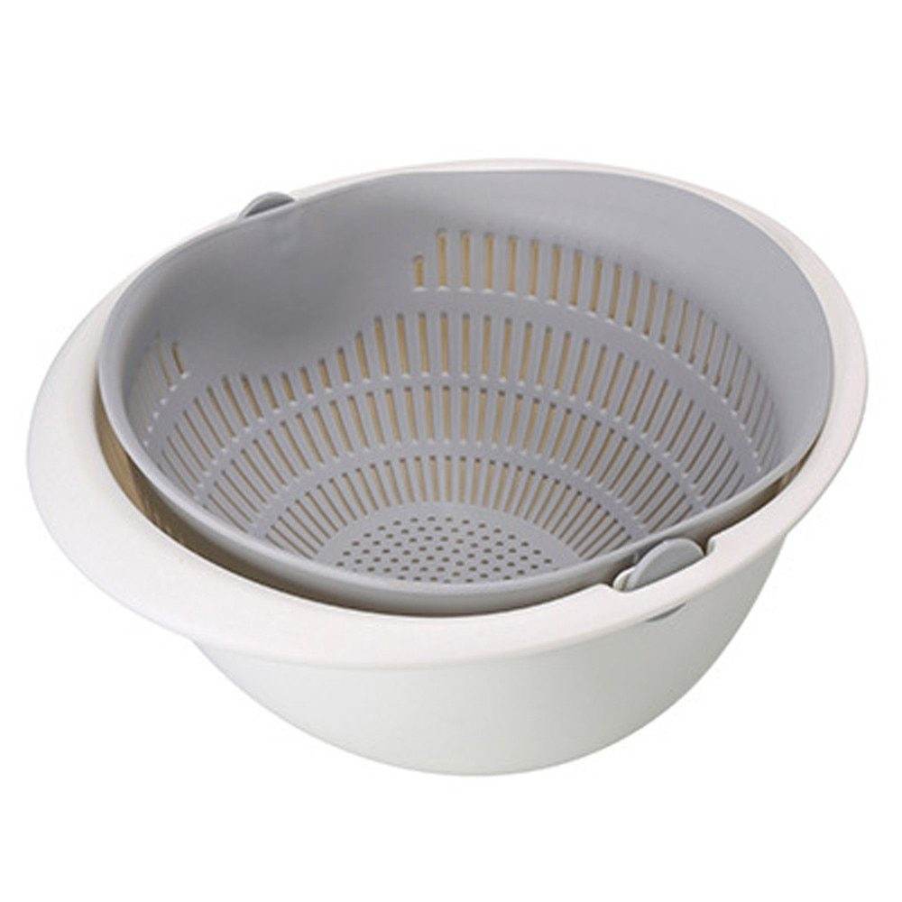 Portable Detachable Double-Layer Drain Basket for Fruit and Veggies - Killer Products