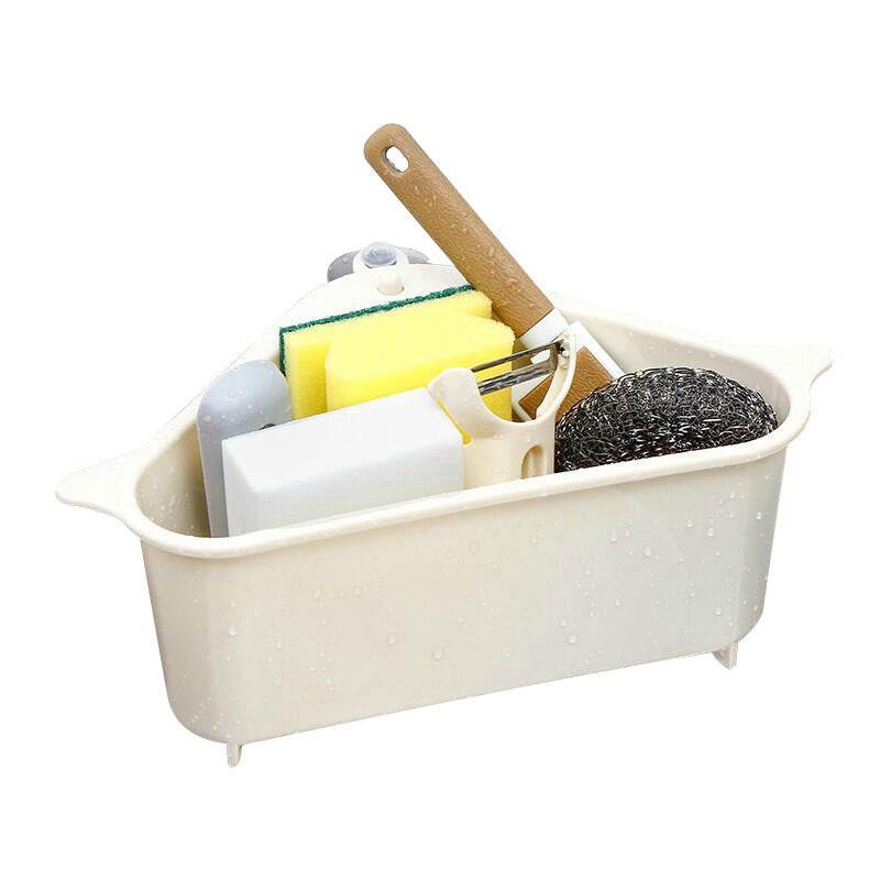 Versatile Kitchen Sink Multi-function Triangle Sponge Drain Rack - Killer Products