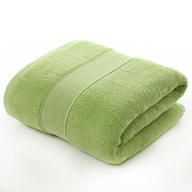 Luxurious Cotton Thickened Plain Colored Bath Towel: Ultimate Comfort - Killer Products