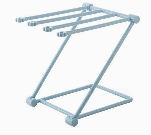 Foldable Dishcloth Shelf: Space-Saving Kitchen Accessories Gadget Organizer - Killer Products