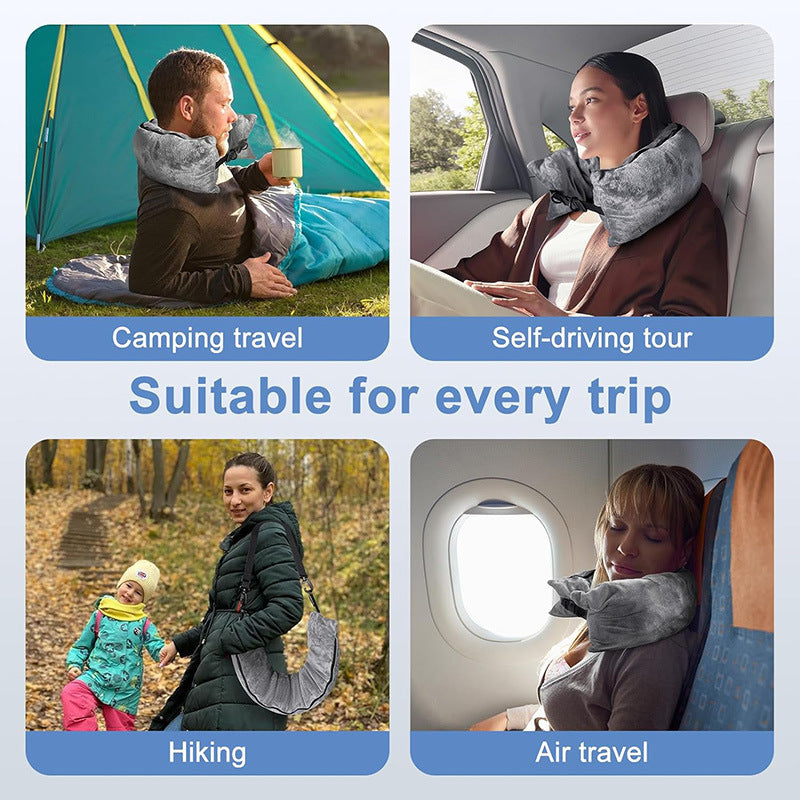 Refillable Travel Pillow Storage for Clothes in Portable Luggage - Killer Products