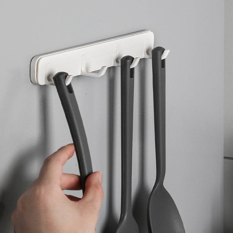 Versatile Kitchen Bathroom Gap Hook for Flexible Four-Row Storage - Killer Products
