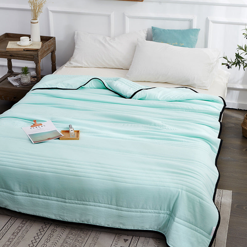 Pure Color Cooling Blanket: Compressible Summer Quilt Comfort - Killer Products