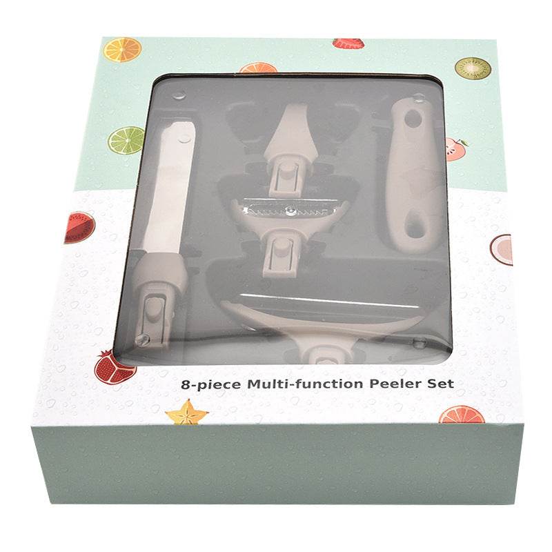 Stainless Steel Cutter Set: Wheat Straw Board & Peeler Combo - Killer Products