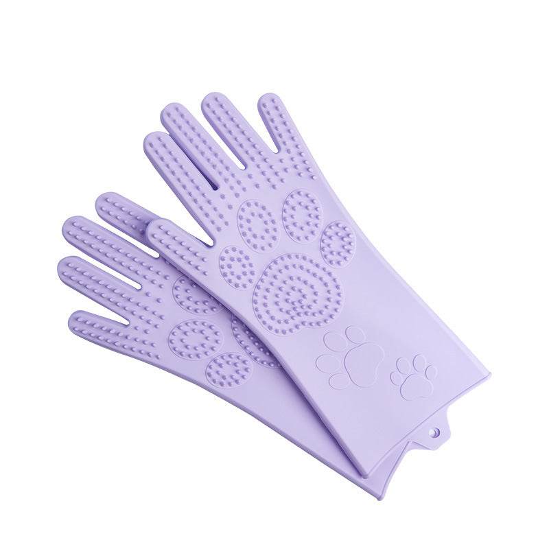 Silicone Heat-resistant Cleaning Brush Scrubbing Gloves for Kitchen Magic - Killer Products