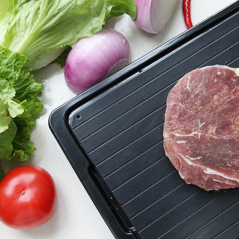 Speedy Quick Defrost Tray with Drip Tray for Fresh Cooking - Killer Products