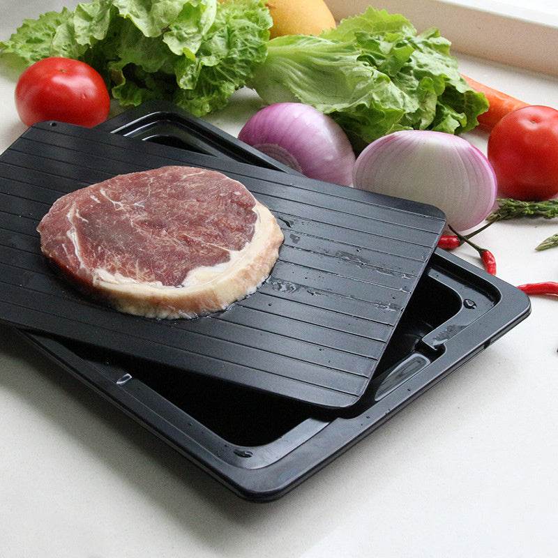 Speedy Quick Defrost Tray with Drip Tray for Fresh Cooking - Killer Products
