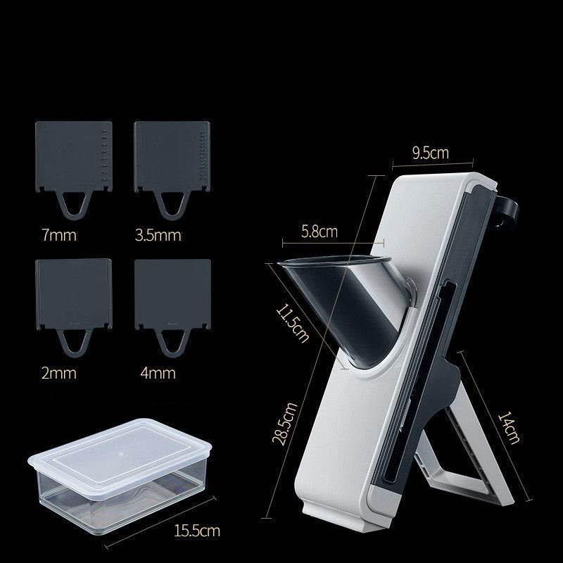 Effortless Culinary Precision: New Hand-crank Vegetable Cutting Press Grater Slicer - Killer Products
