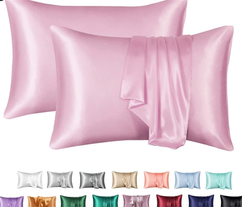 Silk Solid Color Satin Pillowcase Envelope Pillow - Luxurious Comfort - Killer Products
