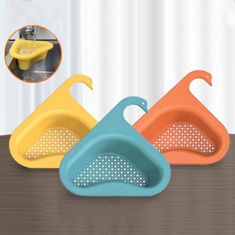 Swan Drain Basket: Efficient Filter for Fruit and Vegetable Separation - Killer Products