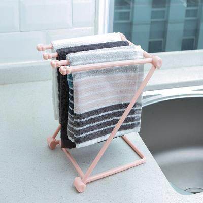 Foldable Dishcloth Shelf: Space-Saving Kitchen Accessories Gadget Organizer - Killer Products