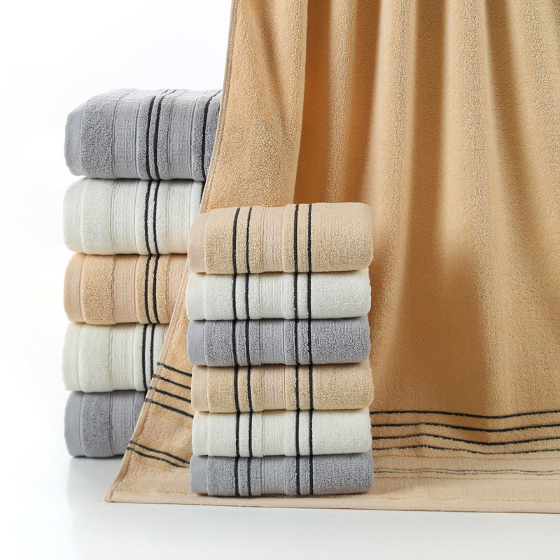 Luxurious Household Pure Cotton Towel Set: Soft, Skin-Friendly Comfort - Killer Products