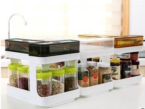Versatile Kitchen Bathroom Storage Plastic Box for Home Organization - Killer Products
