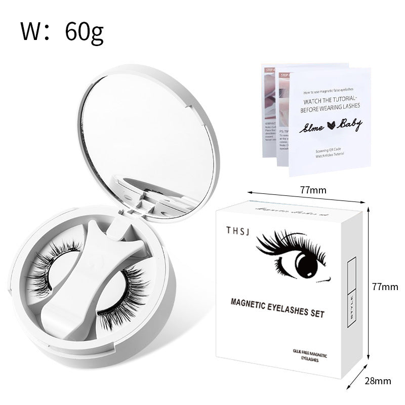 Magnetic False Eyelashes Kit: Glue-Free, Natural Look & Applicator - Killer Products