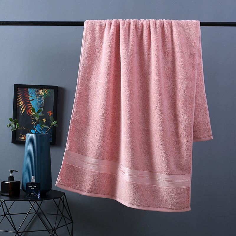 Luxury Pure Color Thick Cotton Bath Towel Set Collection - Killer Products
