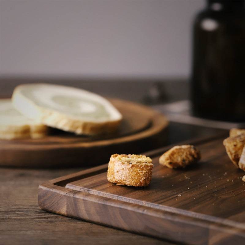 Black Walnut Wood Cutting Board - Elegant Dual-Sided Kitchen Tray - Killer Products