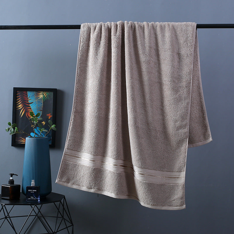 Luxury Pure Color Thick Cotton Bath Towel Set Collection - Killer Products