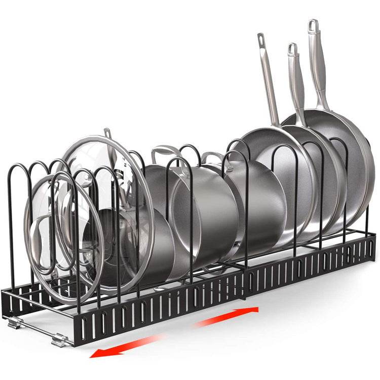 8 Tiers Iron Storage Racks: Elegant Kitchen Organizer Solution - Killer Products