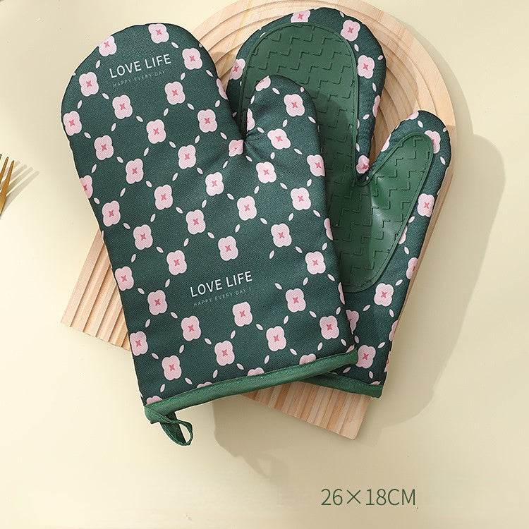 Anti-Scalding Microwave Cotton Insulation Gloves: Heat Resistant Mitts - Killer Products