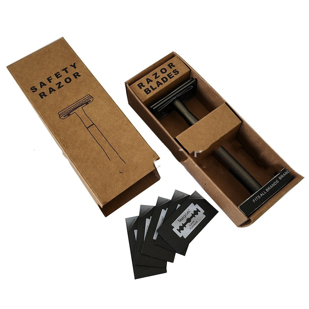 Timeless Men's Copper Manual Old-fashioned Shaver for Classic Grooming - Killer Products